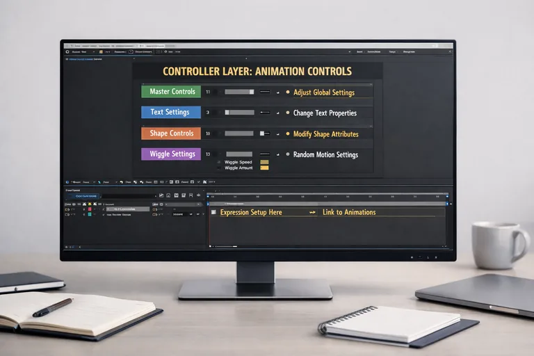 Ekip içi devri kolaylaştıran isimlendirme ve slider açıklamalarıyla düzenli kontrol katmanı tasarlamak