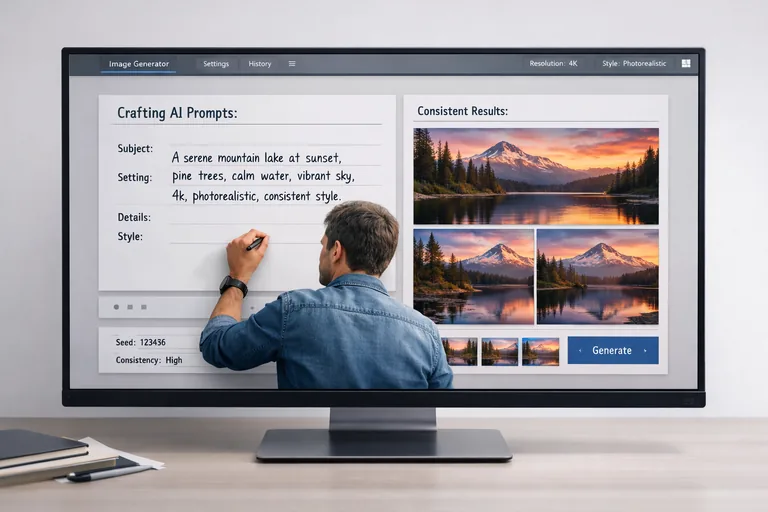 FOTO: AI ile Görsel Üretimde Prompt Yapısını Kurmak ve Tekrarlanabilirlik Sağlamak