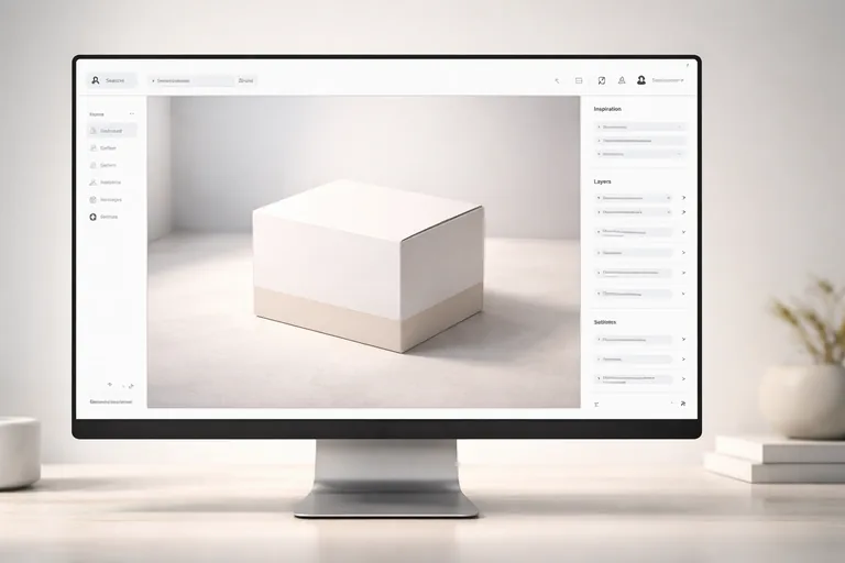 Tablet kutusu, göz hizasına yakın kamera açısıyla kadrajda; kenarlar paralel ve taban zemine gerçekçi oturuyor