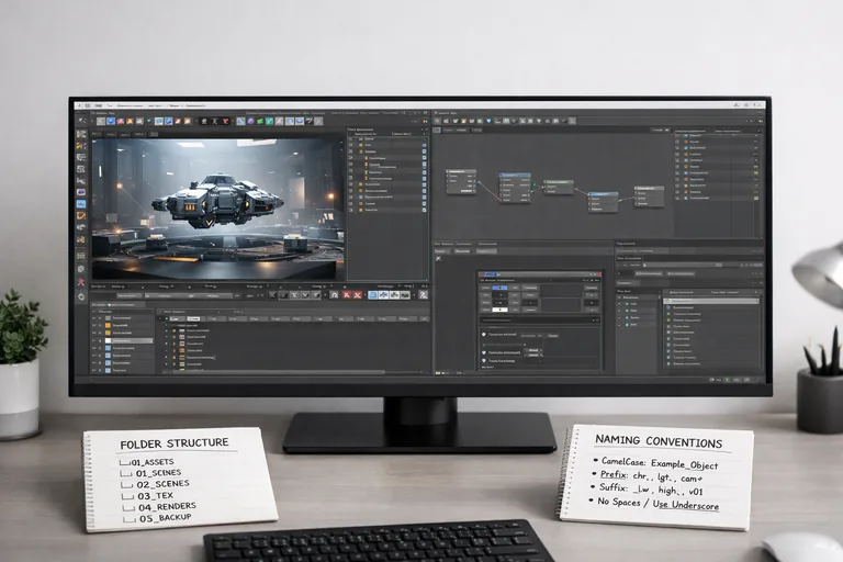 FOTO: Cinema 4D ile Sahne Organizasyonu Yapmak ve Pipeline Kurmak