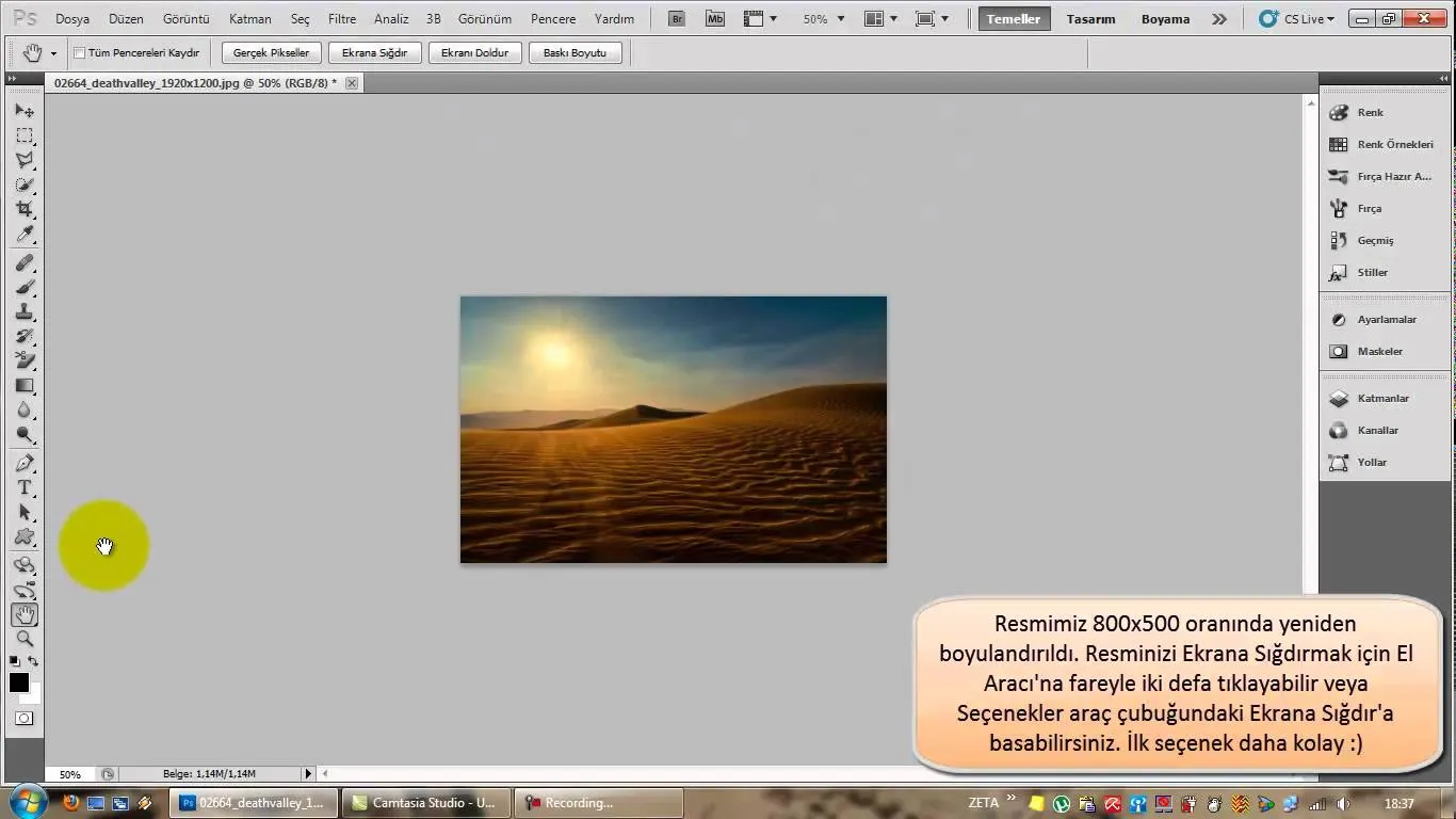 FOTO: Photoshop Resim Büyütme