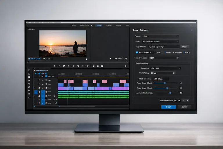 FOTO: Premiere Pro ile Export Ayarlarını Optimize Etmek ve Hataları Azaltmak