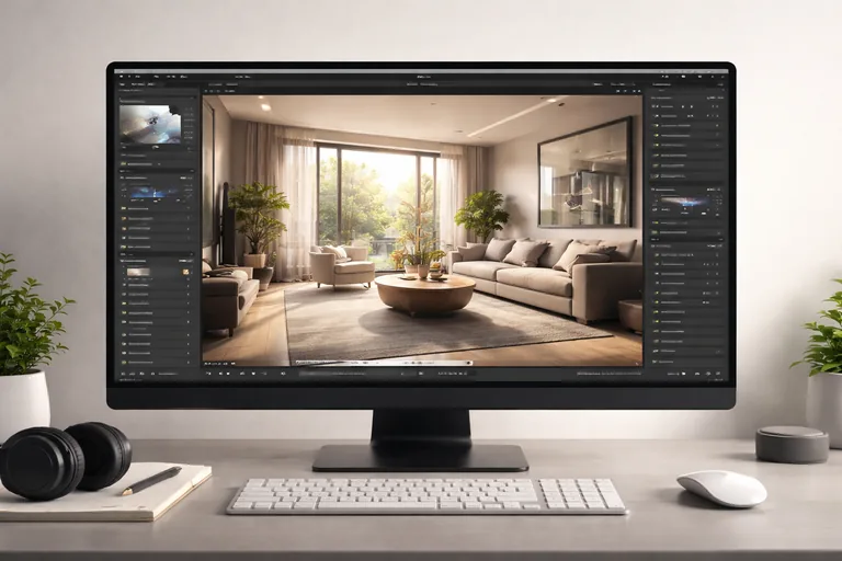 HDRI ile aydınlatılan iç mekânda doğru pozlama, temiz gölge geçişleri ve dengeli renk sıcaklığı