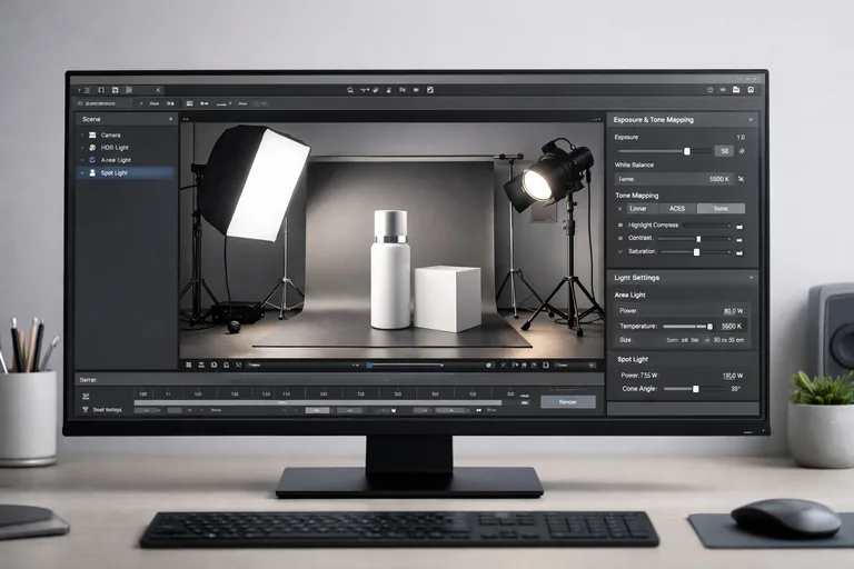 FOTO: Render ve Lighting Temellerini Anlamak ve Fiziksel Doğruluk Sağlamak