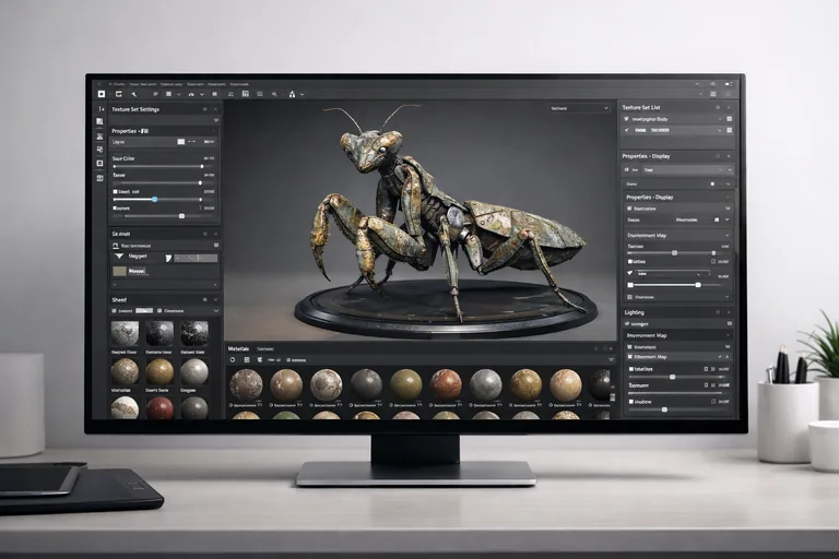FOTO: Substance 3D Painter ile PBR Texturing Mantığını Kurmak ve Üretime Hazırlamak